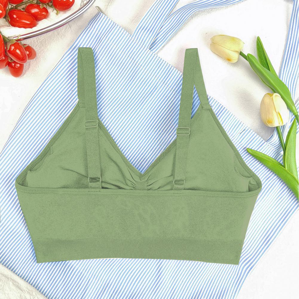 女性用ソフトブラ ワイヤレススポーツブラ 女性用パッド入りワ - Bralette Wireless Soft のレビューと価格