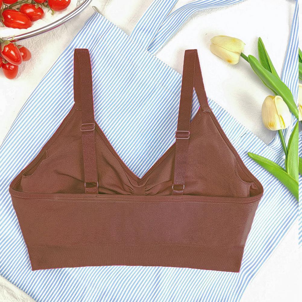 女性用ソフトブラ ワイヤレススポーツブラ 女性用パッド入りワ - Bralette Wireless Soft のレビューと価格