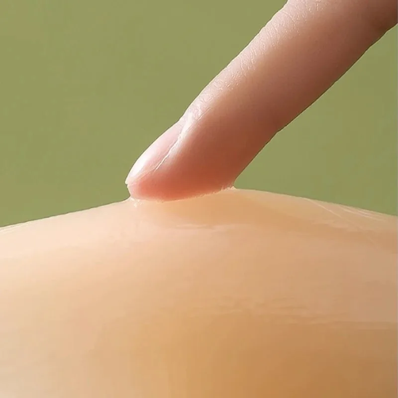 1ペアのシリコン製ニップルカバー、リフトアップブラステッカー - Silicone Bra Adhesive のレビューと価格