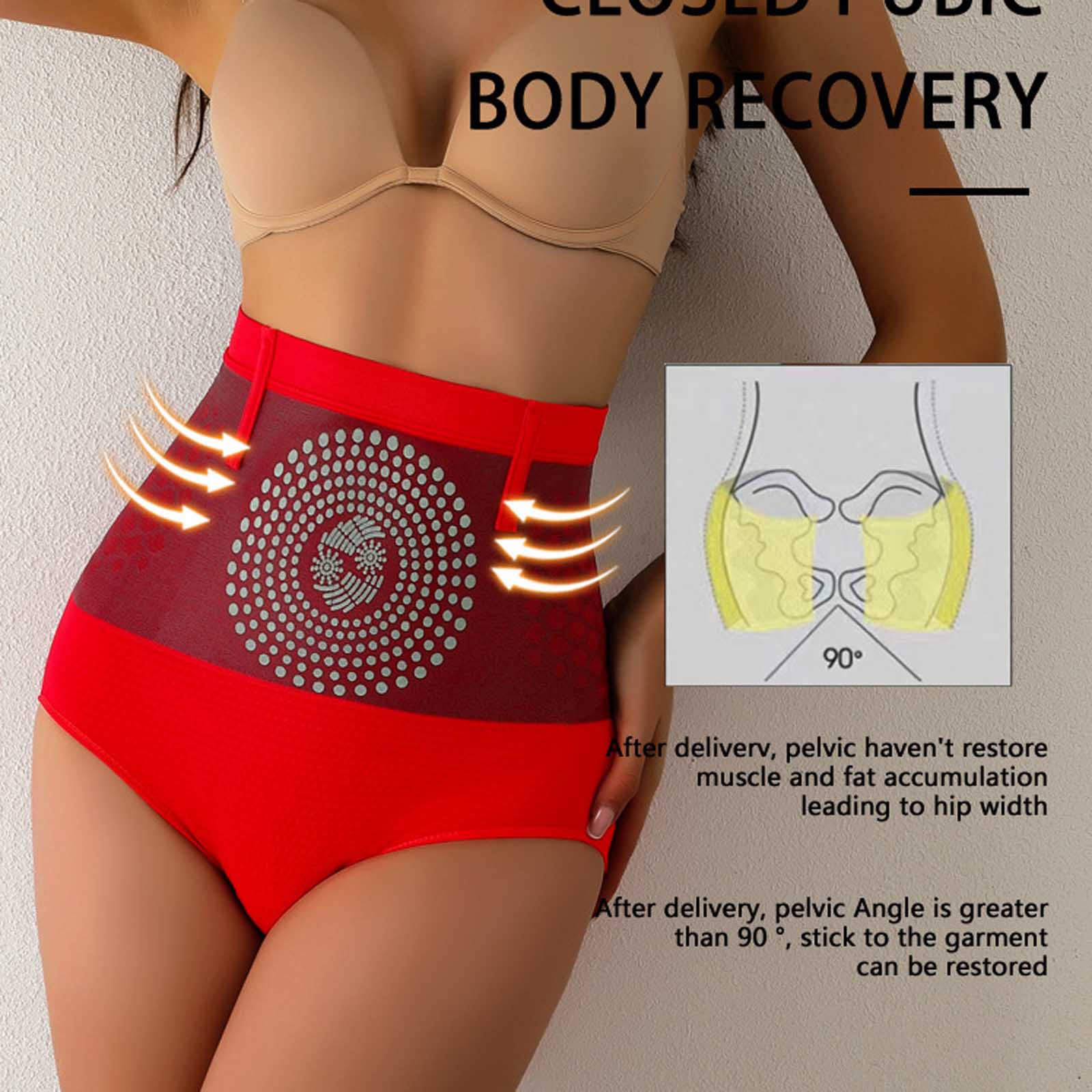ハイウエストお腹引き締めシェイプウェアシームレススリミングブ - Seamless Underwear Women のレビューと価格